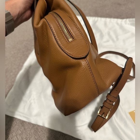 Michael Kors Raven Medium Backpack Pebbled Leather with Dust Bag - Picture 9 of 17